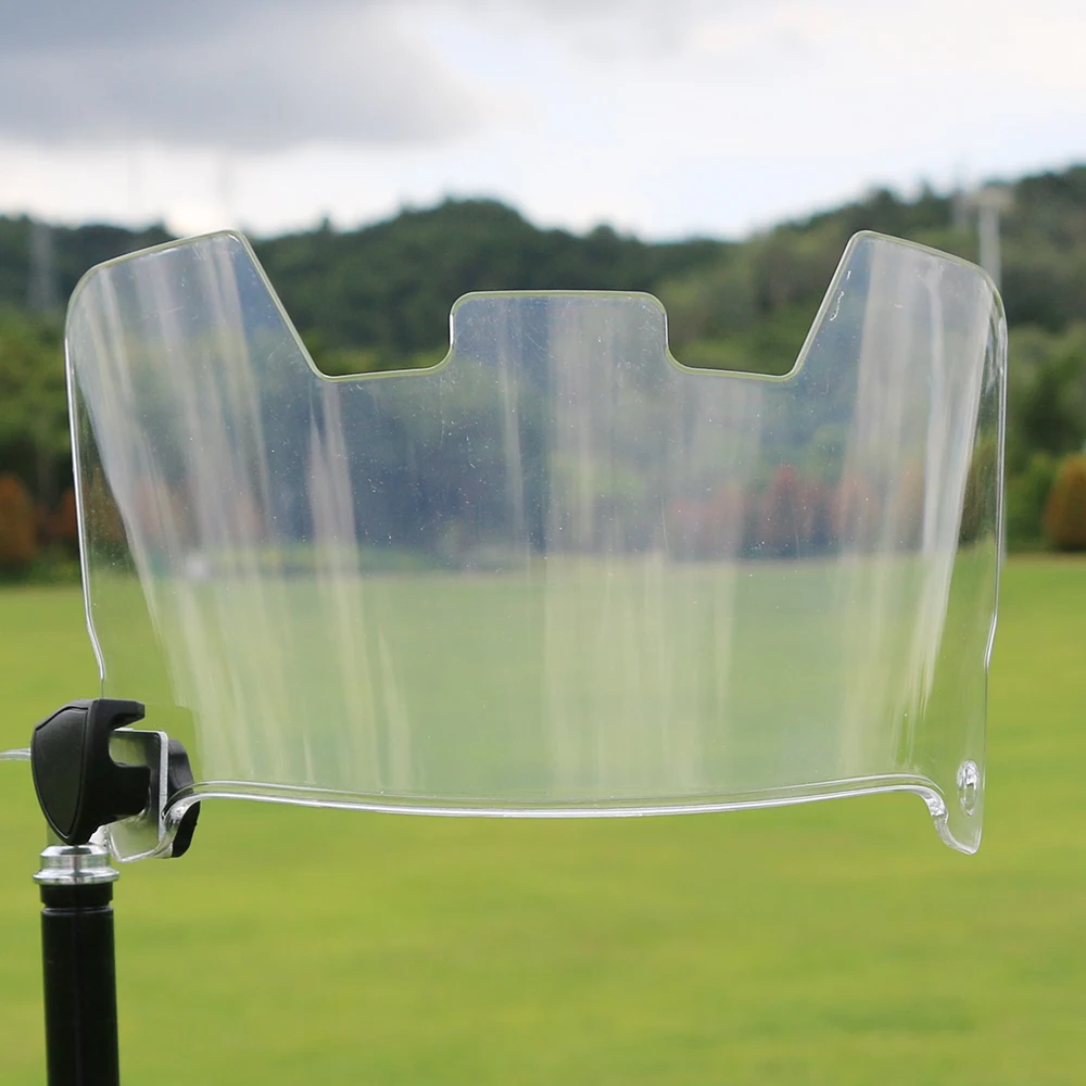 Clear Pink Football Visors Clips Universal Fit American Football Helmet Rugby Eye Shield Visors Youth and Adult football visor