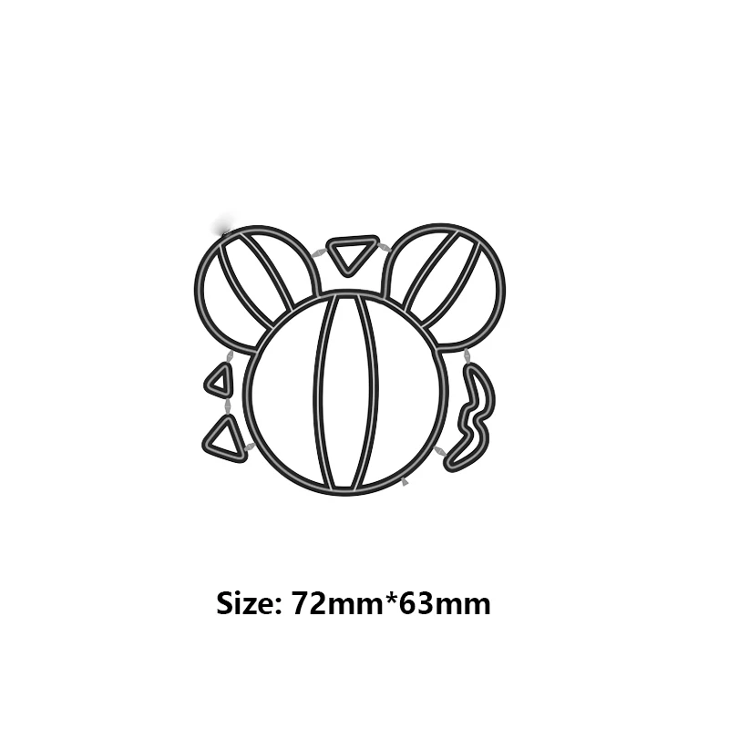 Disney Metal Cutting Die is Suitable For Christmas DIY Photo Album  Scrapbook 3D Greeting Card Decoration Mickey Dog 2023 New - AliExpress