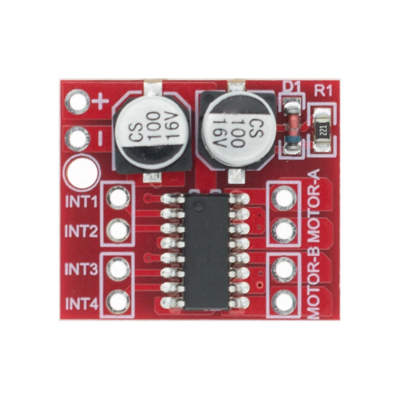 

2-way DC Motor Drive Module Reversing PWM Speed Dual H Bridge Stepper Motor Mini Victory L298N