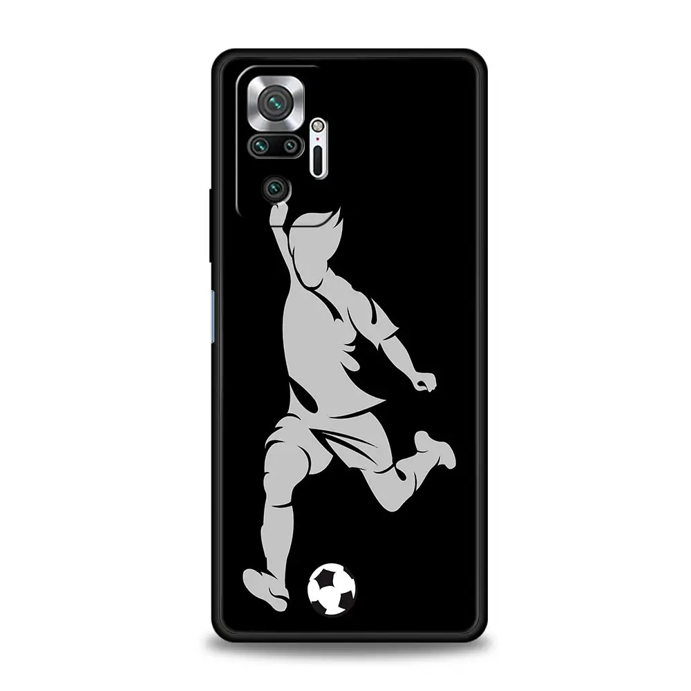 Dynamic Football Art Phone Case - Stylish and Protective Cover
