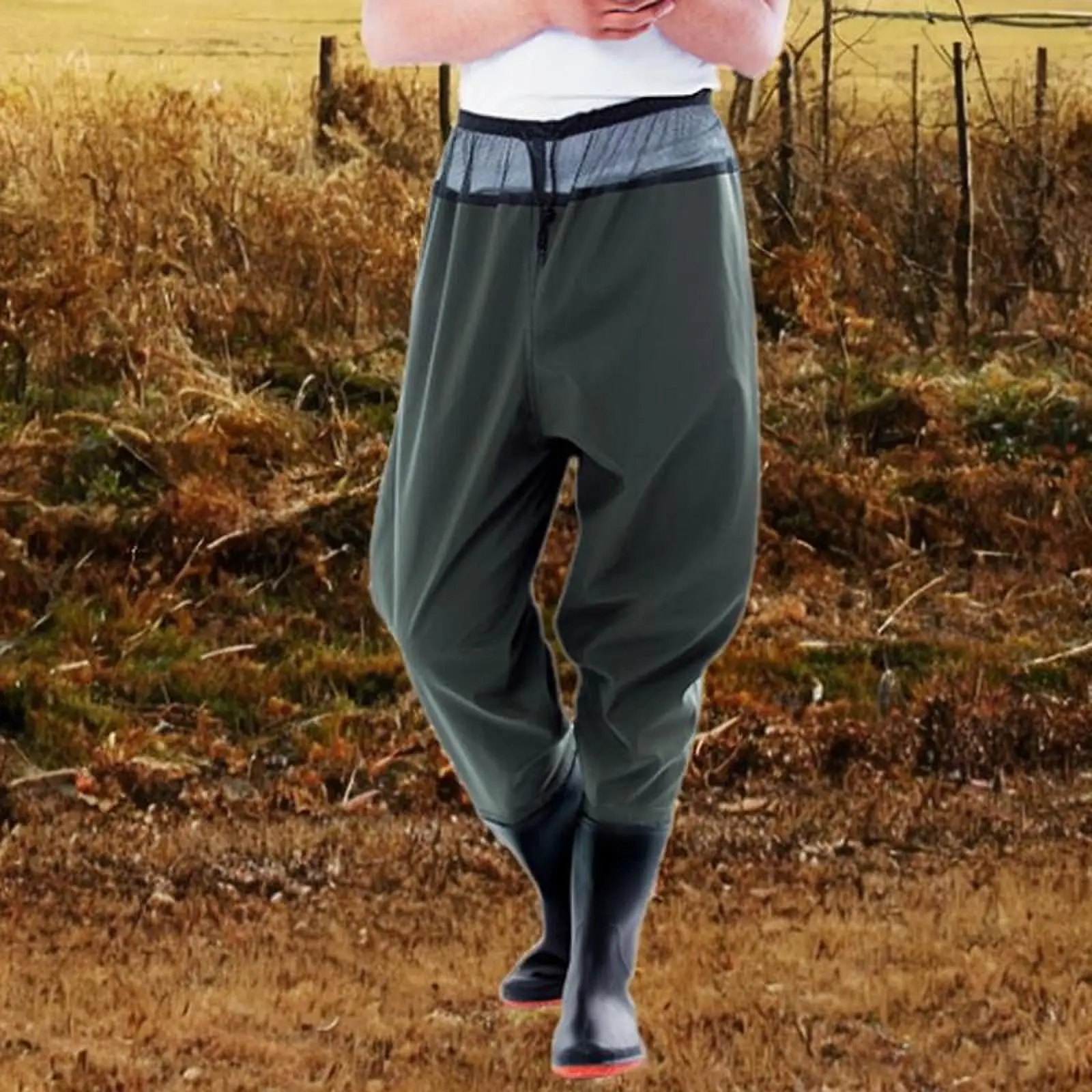 Fishing Waders Fishing Waist Waders for Agriculture Work Men Women Gardening