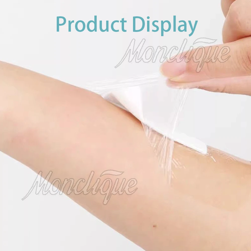 10-30Pcs Large Waterproof Transparent PU Adhesive Wound Dressing Fixer Band Aid Bandage Protective Sticker First Aid Tool 10x10