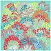 130CM Silk Scarf Women Large Shawls Colorful Flowers Print Stoles Square Bandana Big Kerchief Scarf Female Foulards Hijab 1