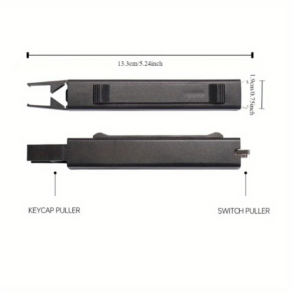 2 in 1 Switch Puller Keycap Puller Key Switch Keycap Puller for Mechanical Keyboard Gaming Keyboard Switches DIY Cleaning Tool