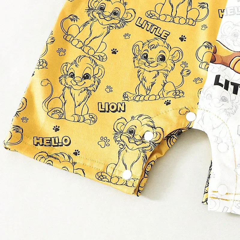 New Cotton Onesie Pajamas for Babies And Toddlers Short Sleeve Thin Model Summer Clothes for Boys And Girls Baby Rompers