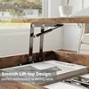Lift Top Coffee Table -Adjustable Shelf and Hidden Storage,Wood Lift Tabletop Coffee Table for Home Living Room,Office Reception 6