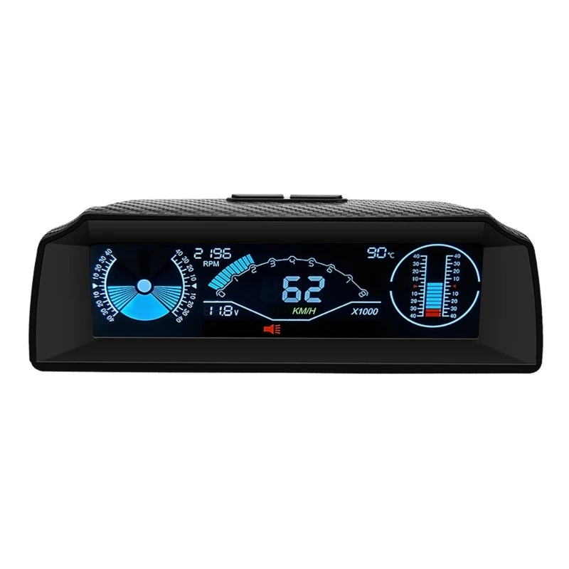 

Car OBD Multifunction Gauge HUD Head-Up High Definition Digital Speedometer Universal Vehicle Modiffied Accessories Part