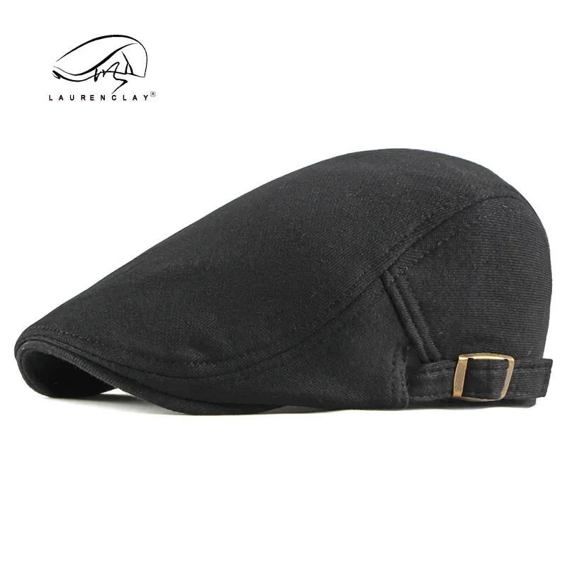 10 Colors Newsboy Hats for Men Classic Vintage Tweed Wool Blend Flat Cap Ivy Cabbie Driving Hat