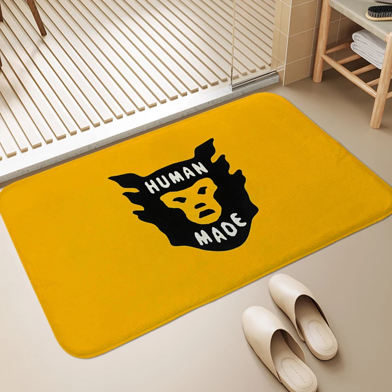 

Home Entrance Door Doormat H-Humans Mades Hallway Entryway Foot Mat Living Room Floor Carpets Washable Non-slip Kitchen Rug