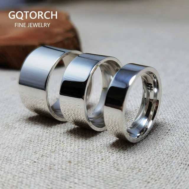 TTVOVO Mens Ring 2MM 4MM 6MM 8MM Stainless Steel India | Ubuy