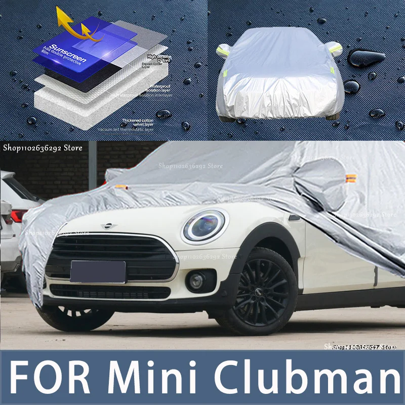 For Mini Clubman Outdoor Protection Full Car Covers Snow Cover Sunshade  Waterproof Dustproof Exterior Car accessories - AliExpress