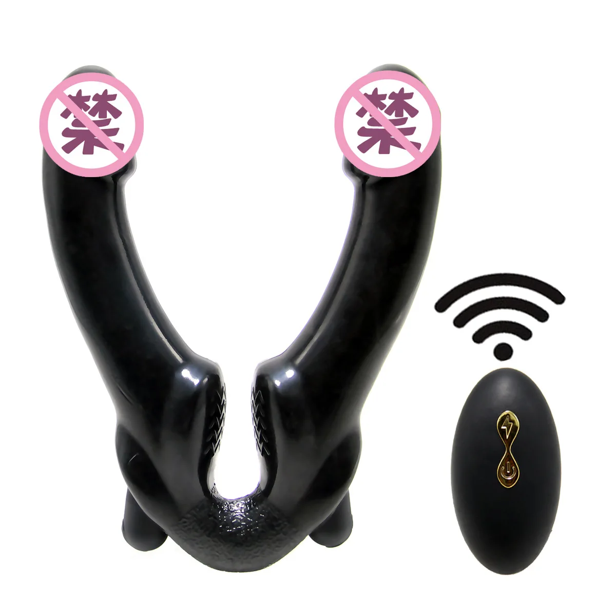 Gesteuerter Vibrator für Paare, Dual-Stimulation G-Punkt- und Klitorisstimulator, wiederaufladbares Silikon-Sexspielzeug für Erwachsene