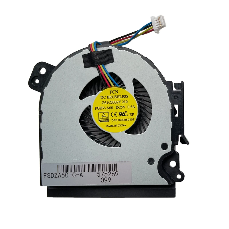 New CPU Cooling Fan Toshiba A50-C L50-D R50-C dynabook T45 T55 T65 B45 B55 B65 B75 Laptop Cooler Fan DFS160005040T FGHV-A00 cooling fan