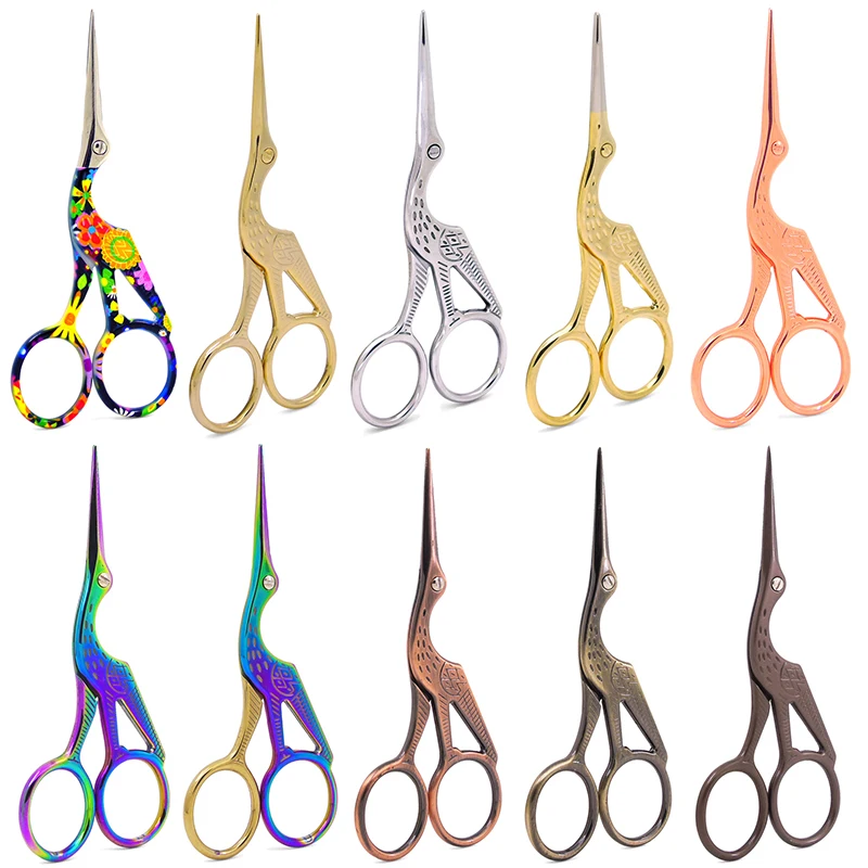 

Vintage Scissors Retro Stainless Steel Jewelry DIY Making Sewing Scissor Jewelry Findings Making Equipments Tool