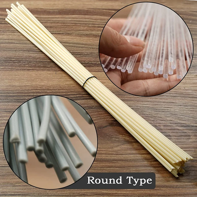 Plastic Welding Rods, 7 Types ABS PP PU PE PA PC TPO 13 Inch Plastic Welder Rod For Car Bumper Kayak 3