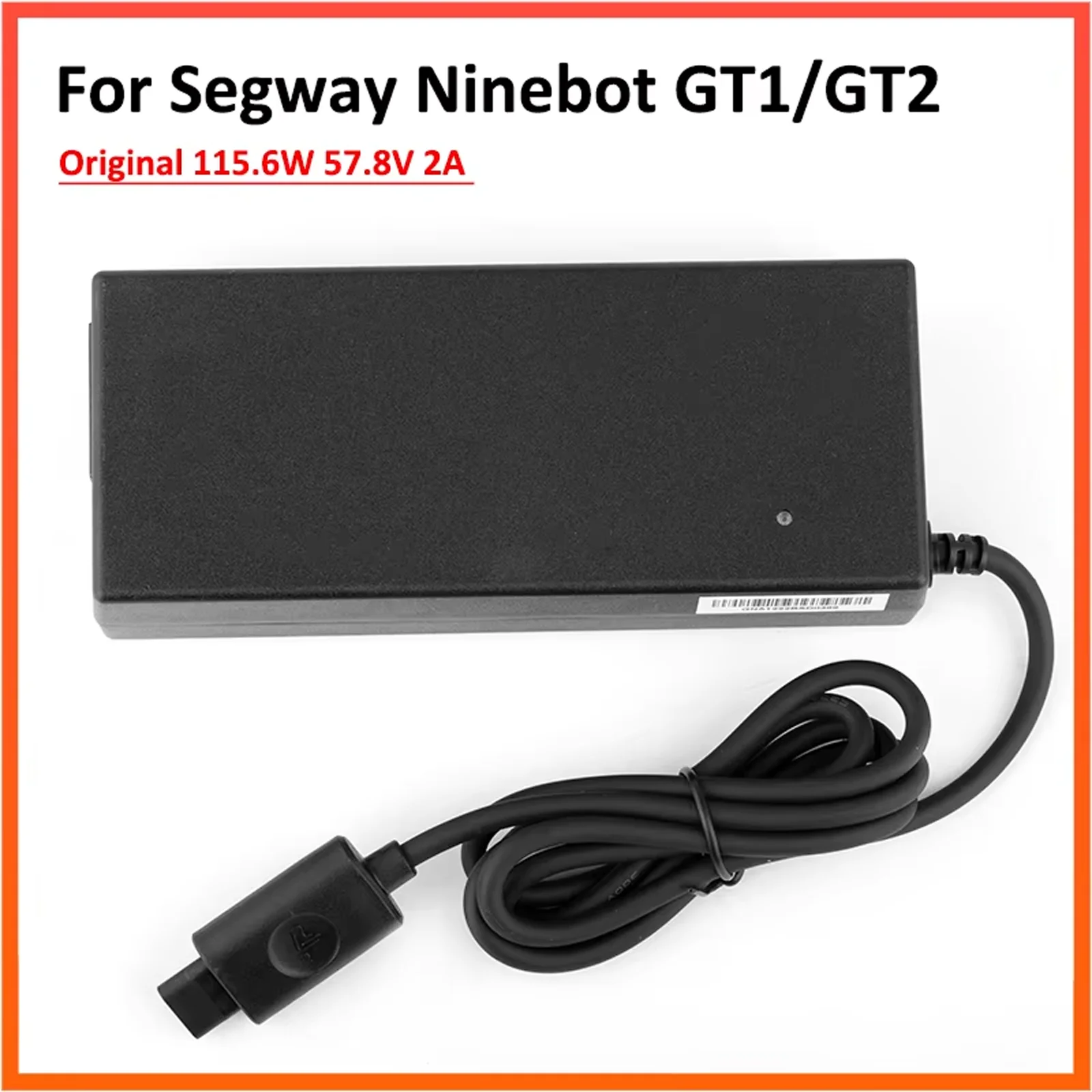 激安セグウェイ　充電器、袋付き！ オリジナル115.6W 57.8V 2A充電器 セグウェイ GT1 GT2 スーパー