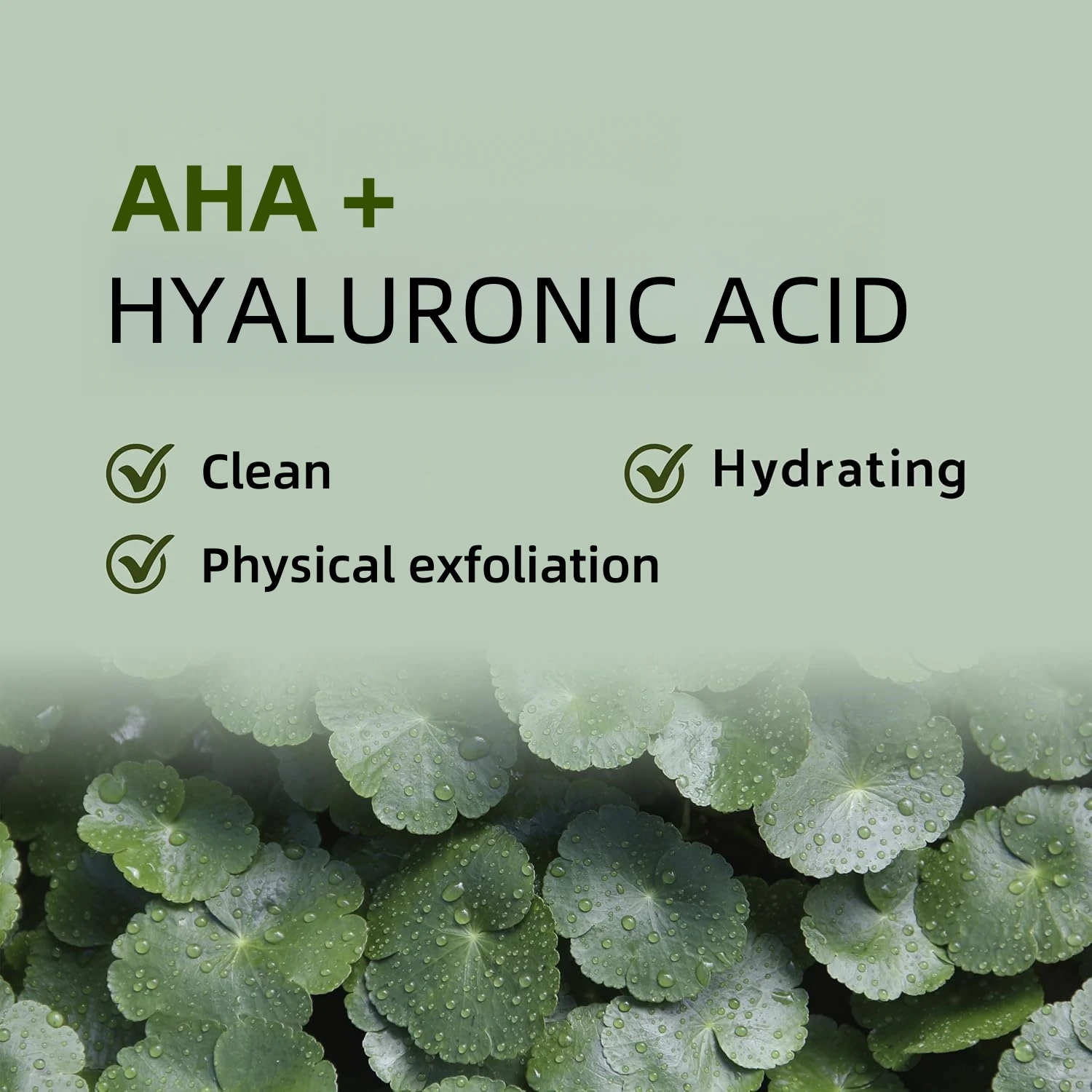 AHA Deep Cleansing Foam, Facial Cleanser, for Double Cleansing, AHA, Hyaluronic Acid, Glycerin, Face Wash, Blackhead Remover 5