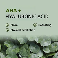 AHA Deep Cleansing Foam, Facial Cleanser, for Double Cleansing, AHA, Hyaluronic Acid, Glycerin, Face Wash, Blackhead Remover 5