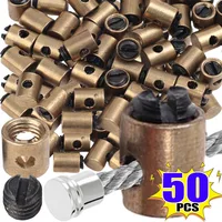 Motorcycle Throttle Cable Core Brake Bolt Pin Motocross Motorcycle Beach Bike Throttle Pull Cable Brake Stop Bolt Pin 50CC-250CC 1