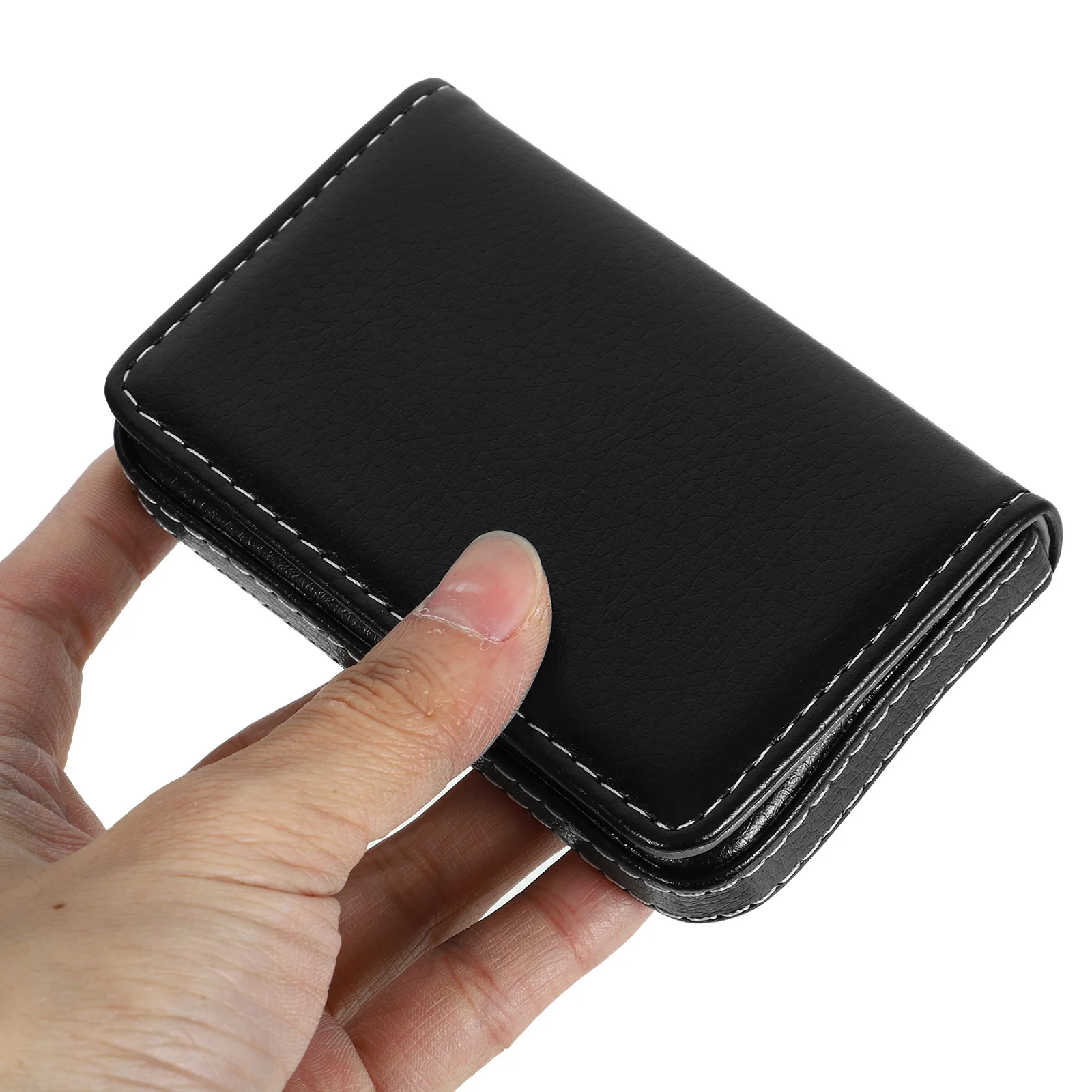 명함 상자 정리함 금속 디자인 컴팩트 여행용 선물 명함 케이스 포켓 주소록