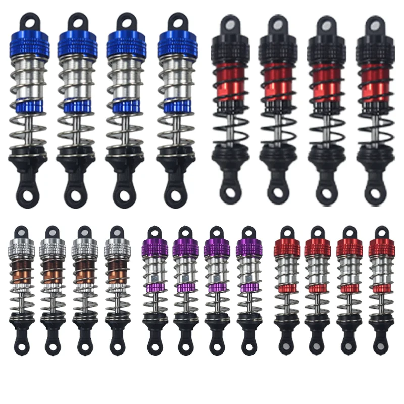 SCY 16101 16102 프로 Wltoys 124008 124017 MJX Hyper Go 16207 16208 16210 14301 14210 RC 자동차용 업그레이드 완충기