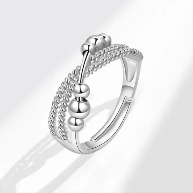 Tanio Koralikowa biżuteria srebrna 925 - pierścienie dla kobiet, p… sklep