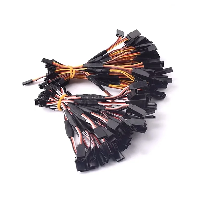 5Pcs/lot 10/15/20/30/50CM Servo Y Extension Cord Cable Lead Wire 30/60 Core For JR Futaba RC Battery Drone Car Boat Helicopter 2