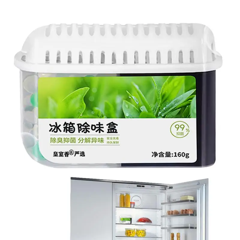 Refrigerator Odor Eliminator Closet Deodorizer Activated Carbon Strong Odor Neutralizer Activated Charcoal Absorber Fridge