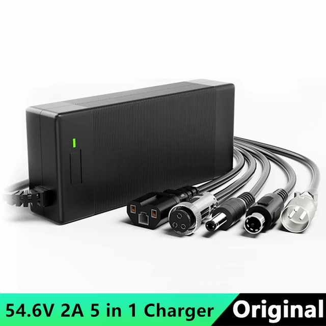 Chargeur 48V - 54.6V / 2A (connecteur XLR)