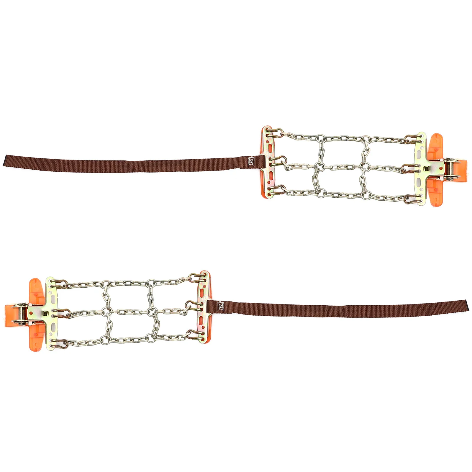 Anti-skid safety snow chains skid-resistant tire chains 2pcs for car automobiles