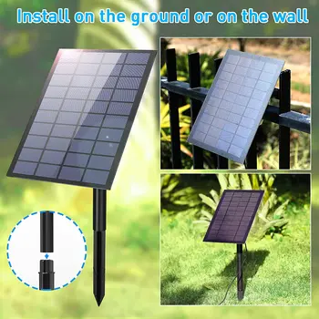 3.5W Solar Fountain Pump DIY Solar Panel Fountain with 4.9FT Water Pipe Pump for Bird Bath Garden Decoration Pets Drinking Pon - Image 4