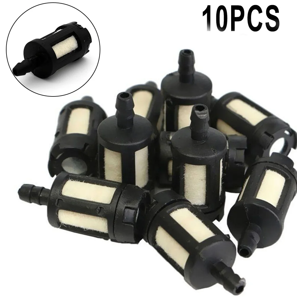 

10PCS General Fuel Filter For Gasoline Garden Machinery Grass Trimmer Chainsaw Carburetor Garden Tools Replacement Fuel Filter