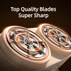 New Portable Electric Lint Remover Double Headed Fuzz Pellet Remover Machine Wireless Sweater Shaver Removes Clothes Shaver 4