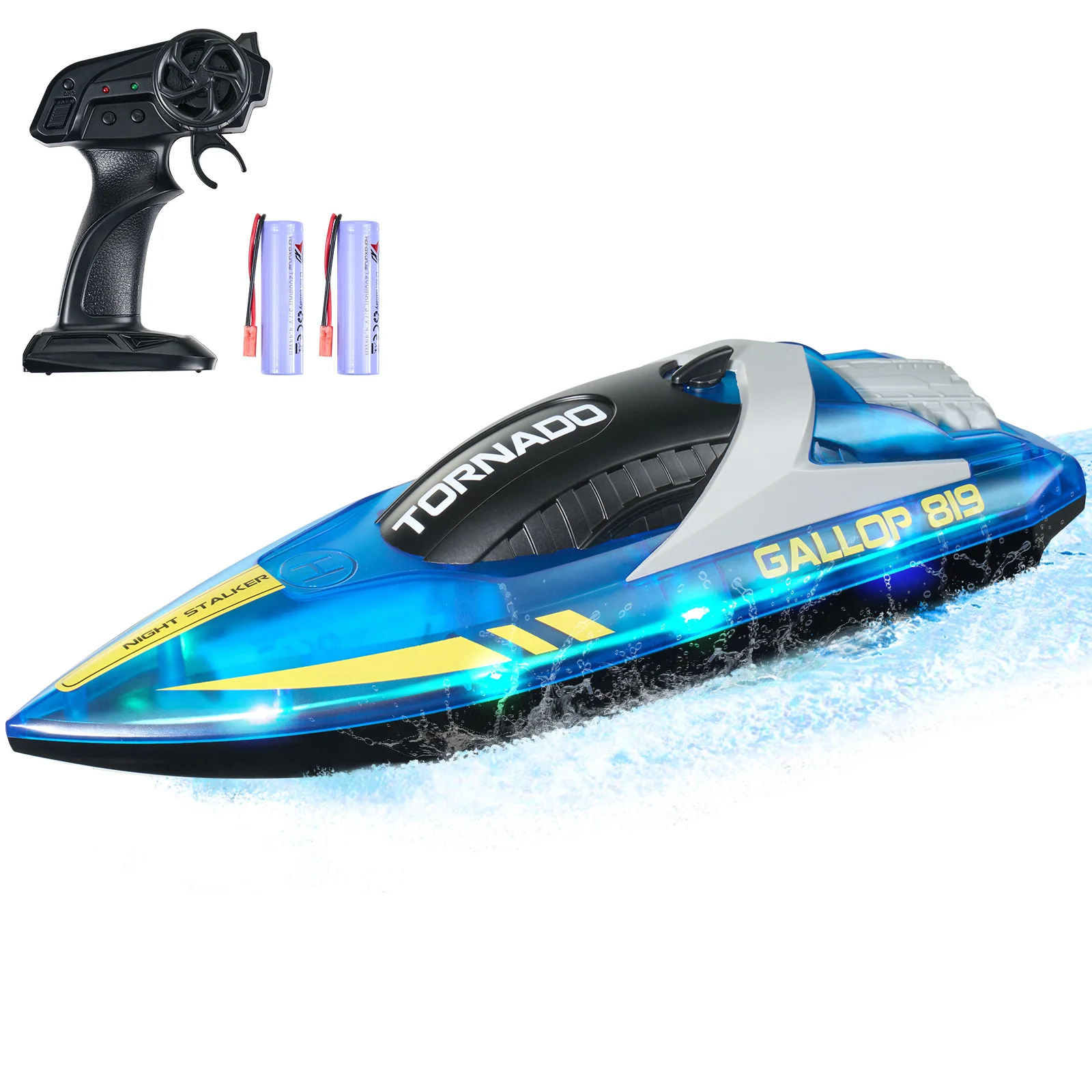 Waterproof Remote Control Speed Boat with Dual Motors