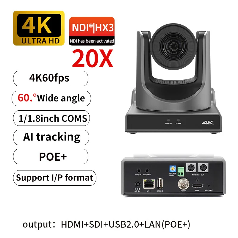 NDI-4K60FPS-20X