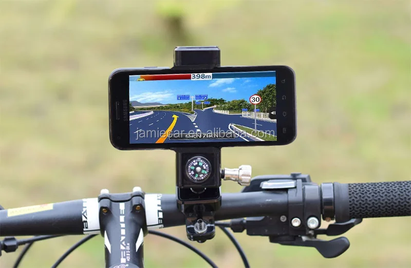 360 degree rotating mobile phone bracket is suitable for outdoor cycling of bicycle, Mountain bike, electric bicycle, motorcycle