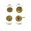 100-500Set Wholesale 6mm Mini Metal Press Studs Sew Button Snap Fasteners Make Doll Clothes Leather DIY Bag Shoes Garment Supply 2