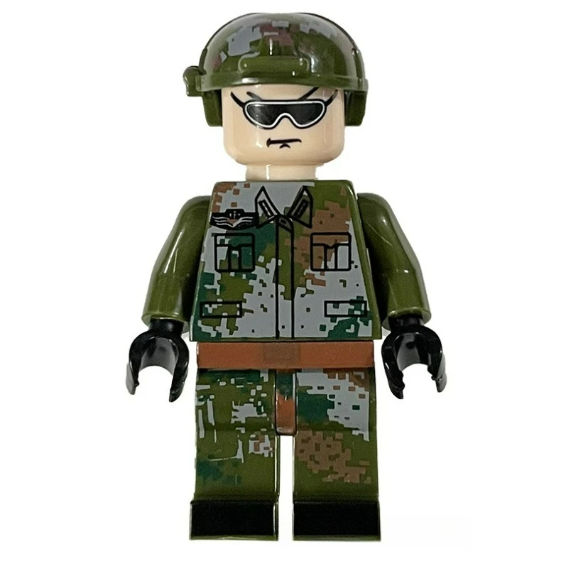 Mini-Bausteine, MOC-Actionfiguren, zusammengebaute Spielzeuge, humanoide Puppen, Spielzeug für Kinder, Party-Geburtstagsgeschenke, Cartoon-Figuren – Detail 6
