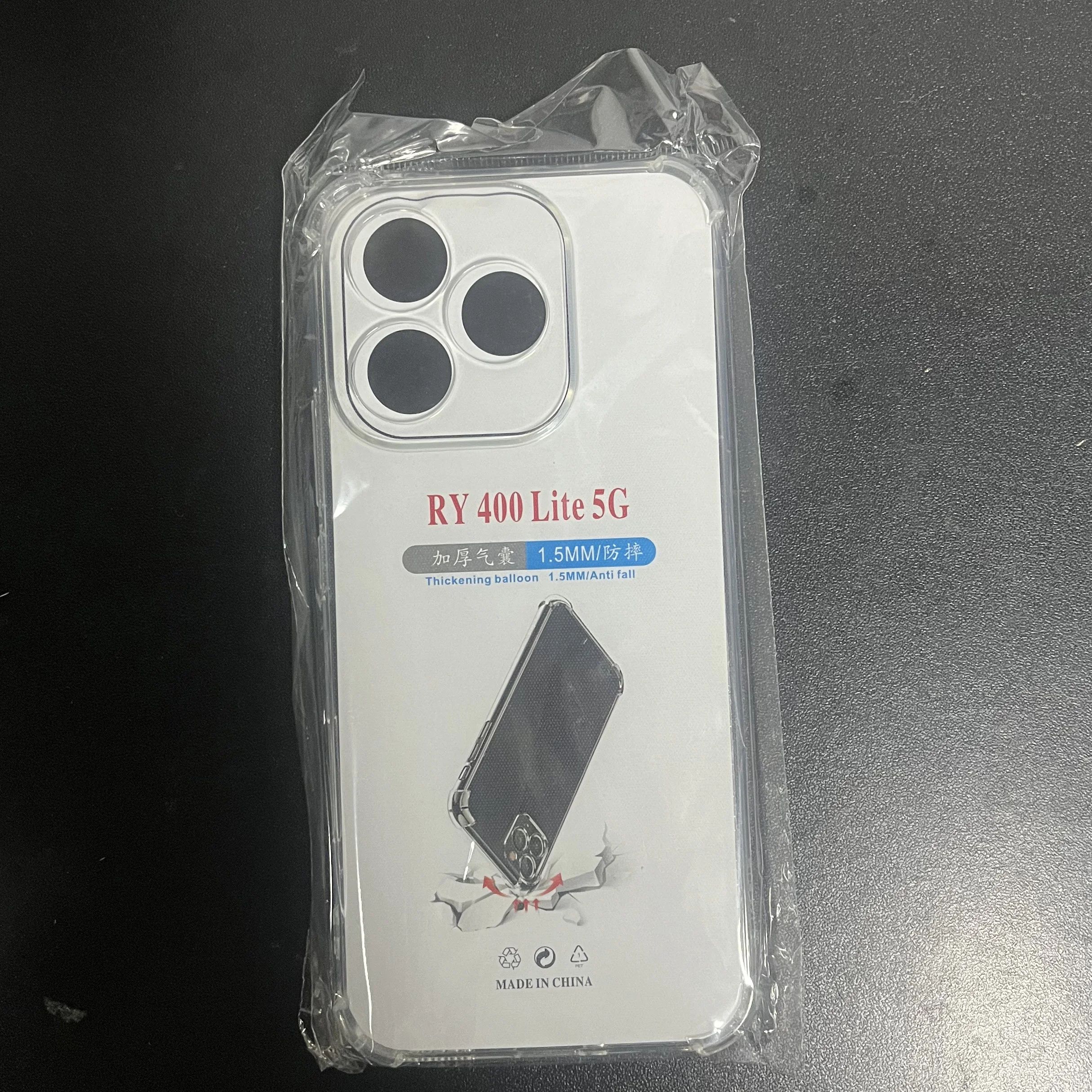 Crystal Clear TPU Silicone Back Cover – Transparent Phone Case