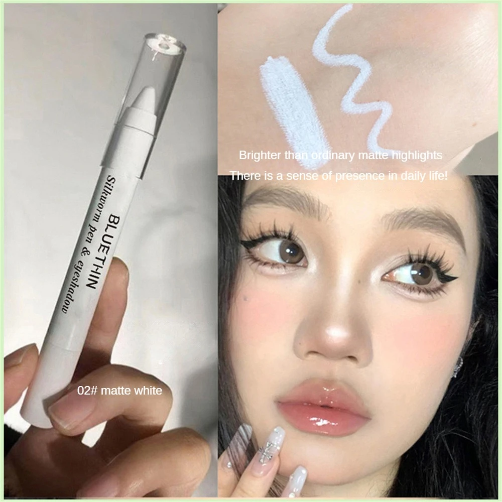 Pearlescent Highlighting Lying Silkworm Pen Pearl Matte Eyeshadow Stick