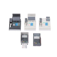 1Set 1:6 1:12 DollHouse Miniature Simulation Scanner POS Machine Card Swipers Model Doll House Supermarket Decoration Props 2