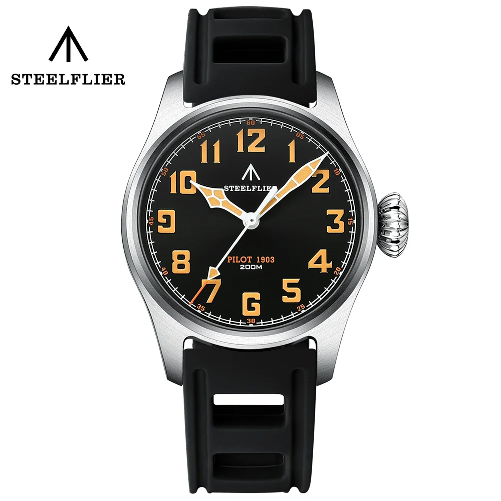 【新品/即日無料発送】STEELFLIER 公式 クォーツ SF745 VH31 STEELFLIER Official SF745 Luxury Quartz Wristwatch Unisex