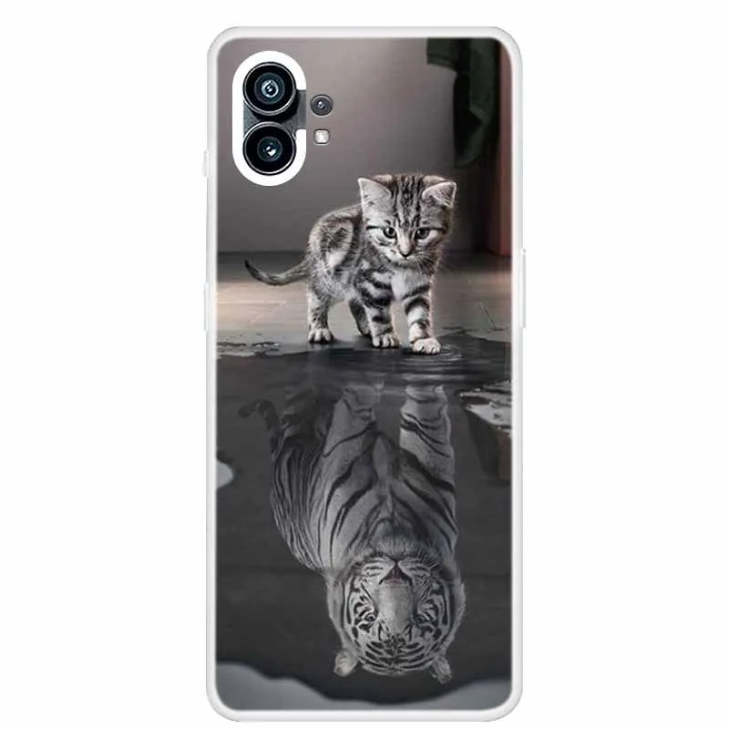Clear Shockproof Soft TPU Silicone Phone Case - Fashionable Back Cover Design