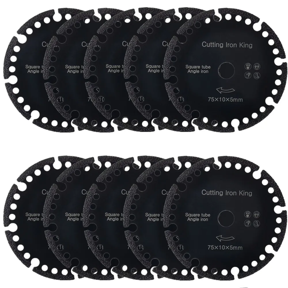 Enhanced Diamond Cutting Wheel - 3-Inch, Ideal for Steel and Iron Cutting
