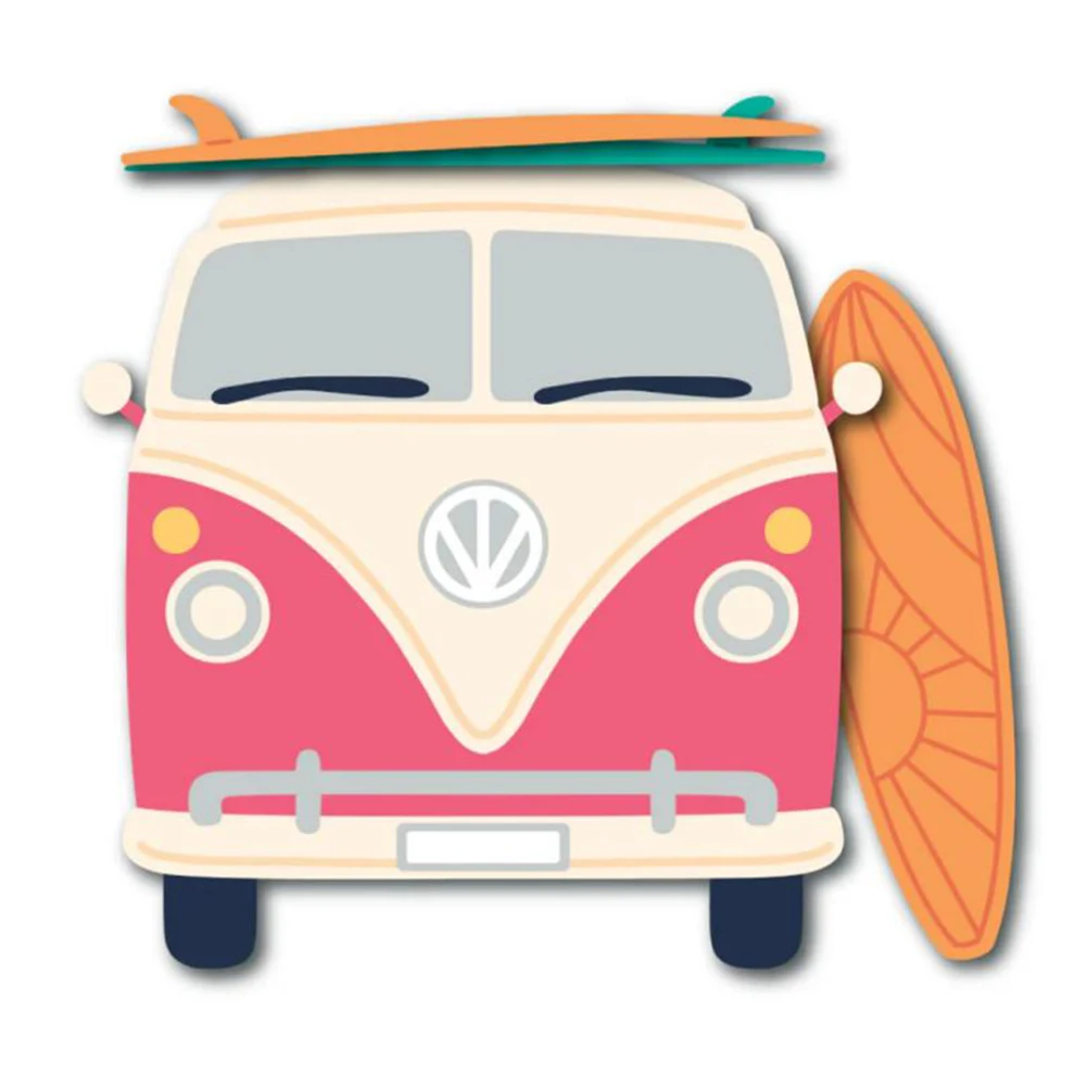 

2024 New Craft Metal Cutting Dies Mold Lovely Layers: Beach Bound Scrapbook Cut Die Paper Craft Knife Mould Blade Punch Stencil