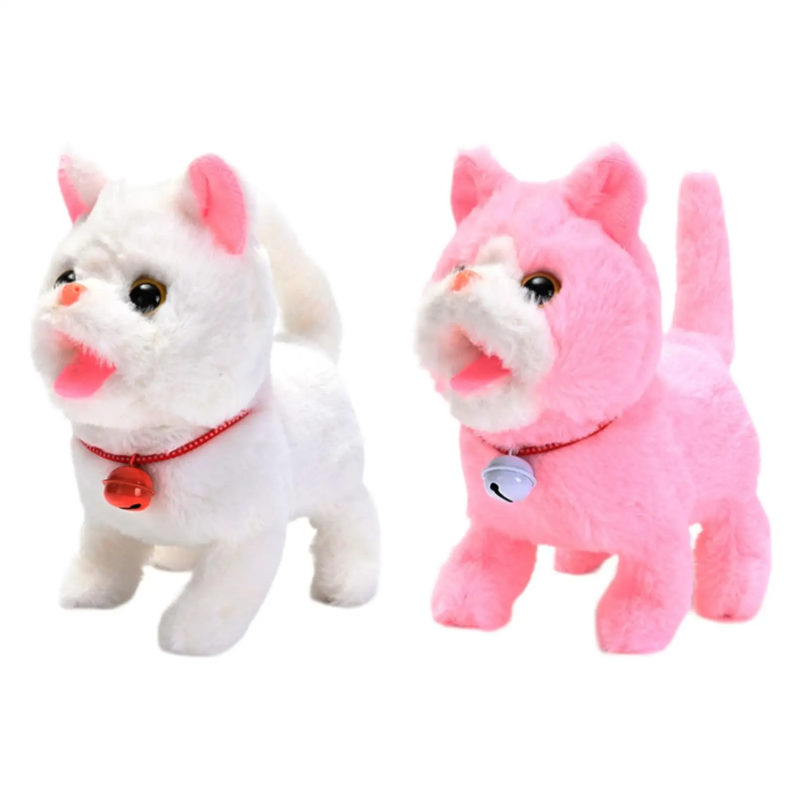 Electric Animal Cat Toy Walking Cat Toy Kitten Adorable Walking Shaking Head