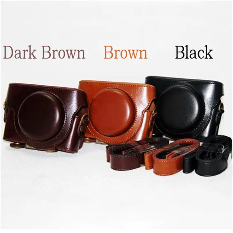 Custodia In Pelle Pu Per Sony Dsc-Rx100 Vii Muslimym2 Rx100 M3 Rx100Iii M4 M5 M5A M6 M7 Cover Per Fotocamera