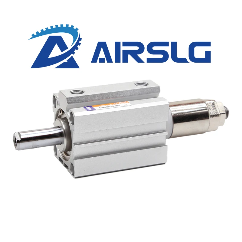 Mini Cilindro Pneumático Quadrado Sdaj tipo Airtac Ajustável sem Magnético Sdaj2520-20 Sdaj3230-20 Sdaj3240-20