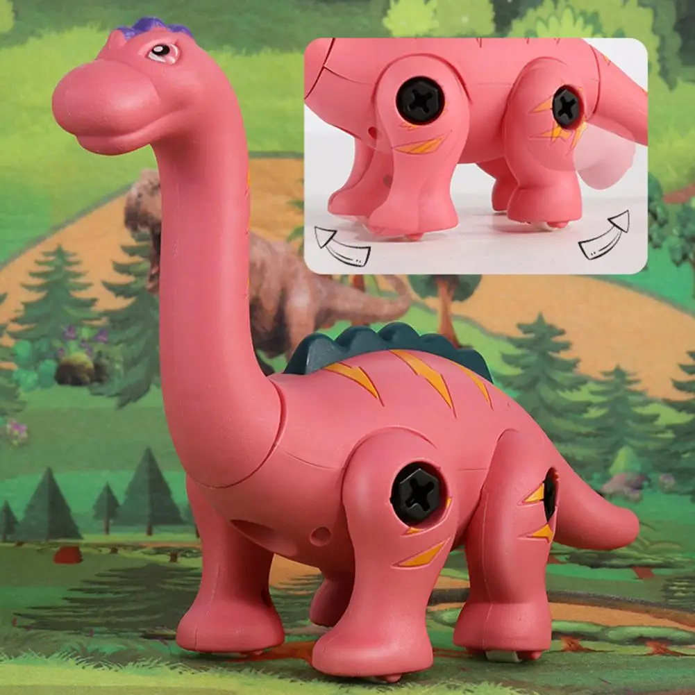 Jouet Dinosaure Enfant, 4PCS Dinosaures Jeux de Construction avec