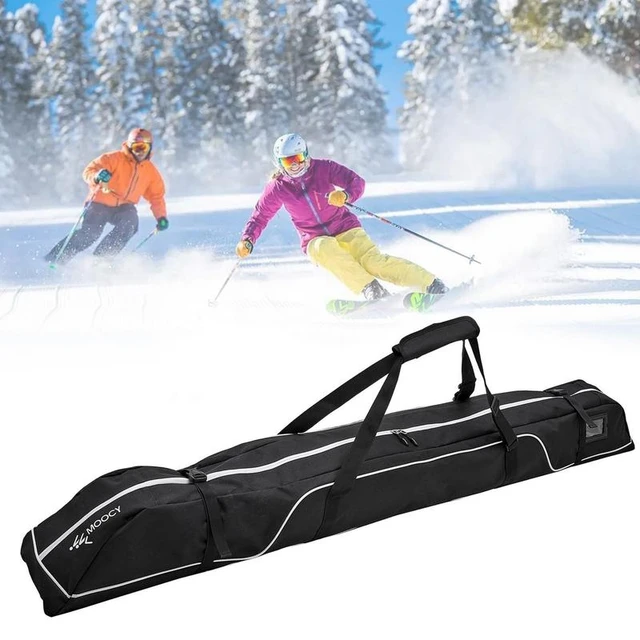  DAUSROOB Bolsa para botas de esquí, bolsa de viaje para botas  de esquí, snowboard, impermeable, 60 litros, para botas de esquí y equipo,  diseño de separación seca y húmeda : Deportes